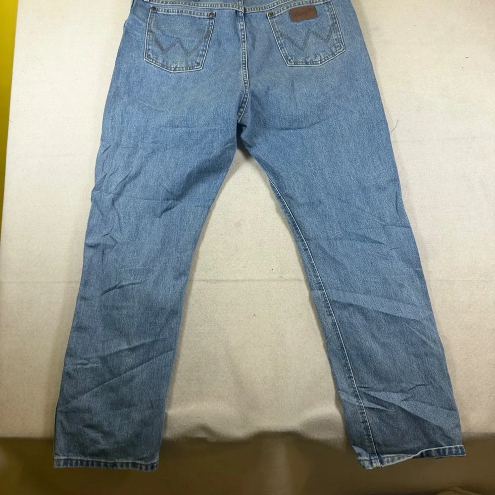 Wrangler 47MWZSW Premium Performance Cowboy Cut Blue Jeans Mens 40x32 Regular